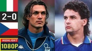 Italy 2 x 0 Czechoslovakia Roberto Baggio Schillaci ●1990 World Cup Extended Goals amp Highlights [upl. by Urbain]