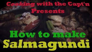 Salmagundi  A step by step by rant Guide How to make the Traditional Pirate Recipe Pirate Food [upl. by Leroi620]