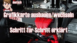 GRAFIKKARTE WECHSELN  Schritt für Schritt erklärt  Tutorial deutsch [upl. by Tally]