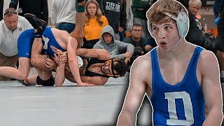 High Schooler BEATS College NCAA Champ [upl. by Anilac]