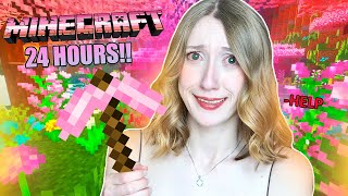 ვთამაშობ KAWAII MINECRAFT 24 საათი [upl. by Shimberg]