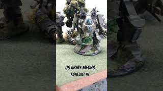 Konflikt 47 Weird WW2 US Mechs [upl. by Tterraj]