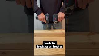 Bosch 12v Impact Drivers Brushless vs Brushed Who’s Faster bosch bosch12v [upl. by Henning]