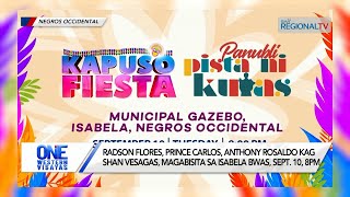 One Western Visayas Mga Kapuso Artist magabisita sa Isabela bwas Sept 10 8pm sa Kapuso Fiesta [upl. by Aiam133]