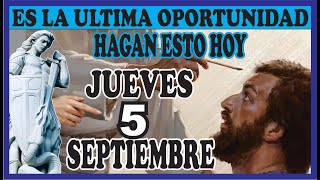 Jueves 5 septiembre es la última oportunidad antes de que todo suceda [upl. by Odele722]