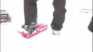 How to Snowshoe  How do Snowshoes Work [upl. by Ocsecnarf]