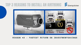 Airtronic Heater  Reason 2  Fast Return on Investment [upl. by Eanerb]