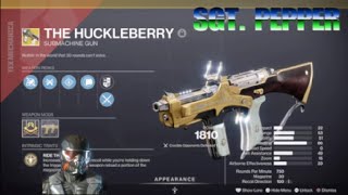 THE HUCKLEBERRY Destiny 2 [upl. by Yurik337]