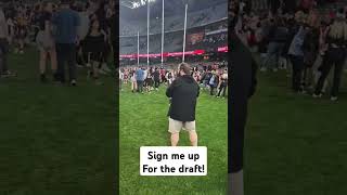 Im draftable 🤣 afl football short shortsvideo [upl. by Dressler]