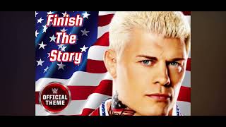 Cody Rhodes theme finish the story by def rebel [upl. by Amarette]