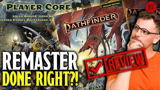 Our BRUTALLY Honest Pathfinder 2e Remaster Review Player Core [upl. by Agnella]