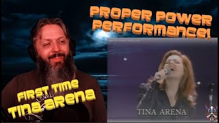 Reaction  Tina Arena  Chains  Live 1996  Really good 90s Pop with a POWER artist Loved it 💕 [upl. by Gretal809]