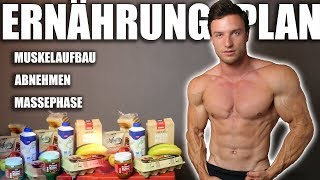 ERNÄHRUNG  So erreichst du deinen Traumkörper   Ernährungsplan und Supplements [upl. by Ynos]