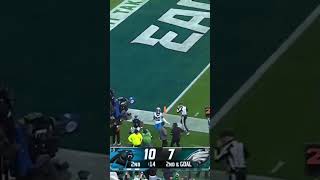 Jalen Hurts CONNECTS with DeVonta Smith for 4YARD TOUCHDOWN 🦅🔥 Eagles vs Panthers Highlights [upl. by Shellie]