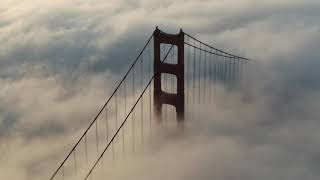 Golden Gate Bridge LIKE YOUVE NEVER SEEN IT BEFORE  Fog Hyperlapse [upl. by Anitsenre]