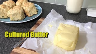 How to Make Cultured Butter at Home [upl. by Parnas]