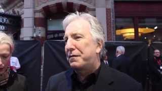 Alan Rickman interview at the BFI London Film Festival [upl. by Cliff]