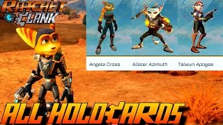 Ratchet and Clank PS4  All Holocards Full Collection Showcase [upl. by Isbel422]