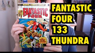 Fantastic Four 133 Thing v Thundra and Frightful Four Marvel Comics Review [upl. by Betti347]