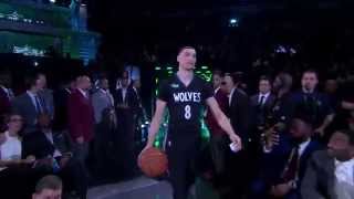 Zach LaVine Dunk Contest 2015 Full Highlights Space Jam  Behind The Back  Between The Legs [upl. by Enyt]