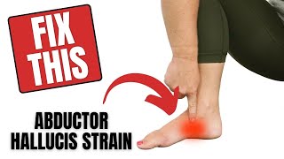 Abductor Hallucis Muscle Strain in Arch of Foot [upl. by Feltie779]