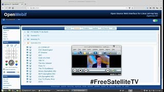 OpenATV Enigma Satellite Receiver streaming to a Computer  How to set up [upl. by Elockin399]