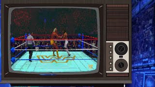 WWE 2K24 Retro 8 Bit SNES Arena HBK 94 vs Hulk Hogan for the WWF Championship [upl. by Eldin]