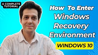 How to Enter Windows Recovery Environment in Windows 10 [upl. by Nastassia]