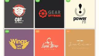 Great free logo maker Has no watermarks [upl. by Ekusoyr]