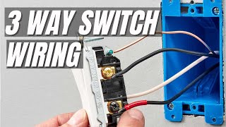 3 Way Light Switch Wiring Smart Switch or Regular [upl. by Liddie]