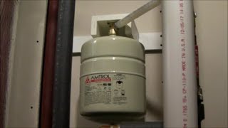 How to mount thermal expansion tank for hot water heaters [upl. by Gwynne2]