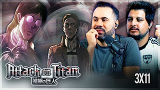 Our First Anime  Attack On Titan 3x11 quotBystanderquot Reaction  SUBBED [upl. by Nedrud]