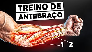 Treino de Antebraço O Treino DEFINITIVO Para Crescer o Antebraço RÁPIDO [upl. by Bernetta360]