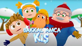 Bakkal Amca ❄️ Kış Özel YENİ Kızak ve Kardan Adam Şarkısı 🎵🥶 BakkalAmca [upl. by Catton]