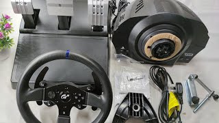 Thrustmaster T300 RS GT Edition Unboxing and Setup and Review [upl. by Haeckel202]