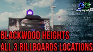 Need For Speed Heat Blackwood Heights Billboards Locations  NFS 2019 Collectibles  PS4  Xbox  PC [upl. by Errot672]