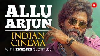 ENGLISH SPEECH  ALLU ARJUN 🇮🇳 Indian Cinema English Subtitles [upl. by Pryce]