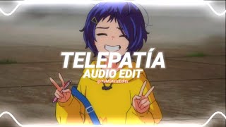 telepatía  kali uchis edit audio [upl. by Otrebor]