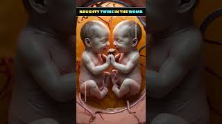 Twins  Twin Pregnancy  Babies in the womb  Multiple Pregnancy shortsfeed twins baby [upl. by Winifred]