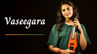 Vaseegara  ZARA ZARA  Violin Cover  Diya Maruthanattu  Minnale  Harris Jayaraj [upl. by Etac659]