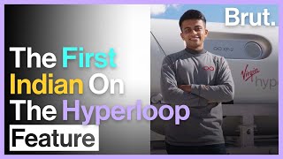 Meet The First Indian To Ride A Hyperloop [upl. by Atteuqram]