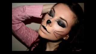 Kitty Cat makeup for halloween Photos [upl. by Gesner]