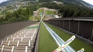 113m in Hinterzarten K95 Gopro jump [upl. by Conias]