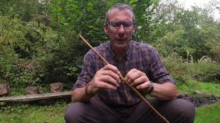 Preparing rosebay willowherb for cordage [upl. by Acila]