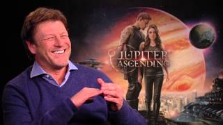 Sean Bean Jupiter Ascending Interview [upl. by Auoz]