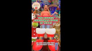 BIGGEST CHRISTMAS STORE IN TEXAS [upl. by Ruff]