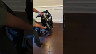 How to Open and Unfold the Graco Jogger Stroller shorts [upl. by Aroved]