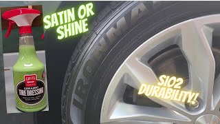 Griots Garage Ceramic Tire Shine Review And Application [upl. by Apilef]