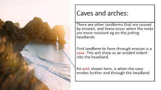 GeographyBurst Coastal erosional landforms [upl. by Tolland]