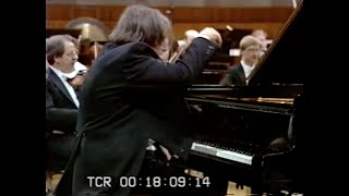 Grigory Sokolov  Brahms Piano Concerto No2 in Bflat major  Encores  Video 1987 [upl. by Anivle548]